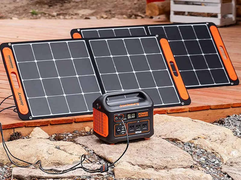 portable solar panel kit from Jackery