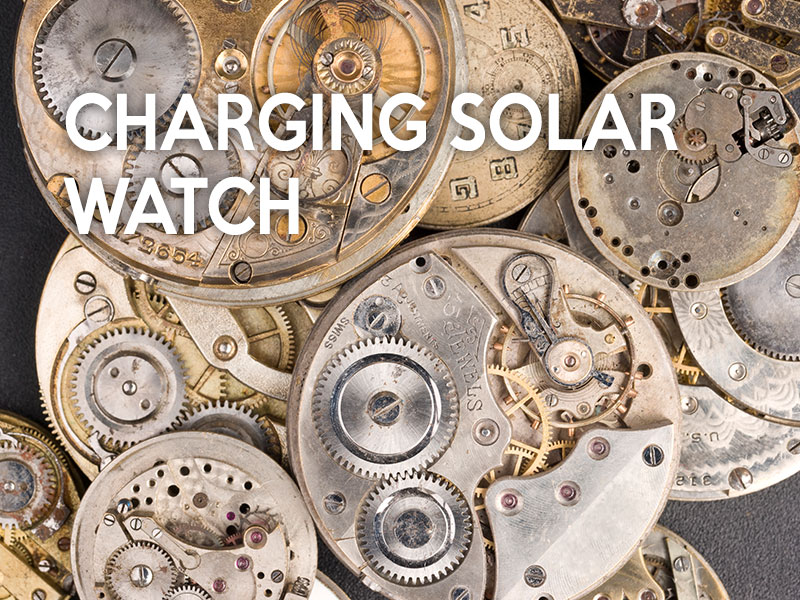 What is the procedure for charging solar watch: A to Z Guide