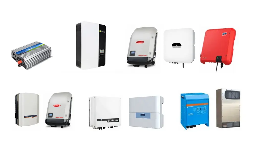 solar inverter appearance for 11 different inverters