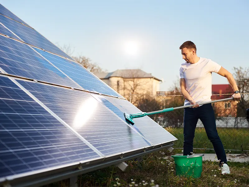 Solar panel cleaning equipment guild