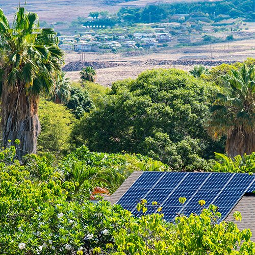 off-grid solar setup