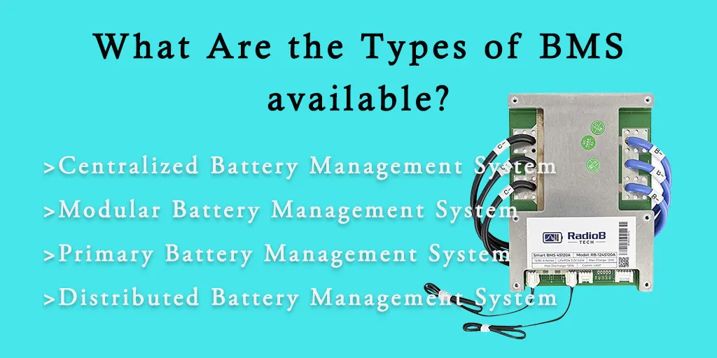 What Are the Types of BMS available?