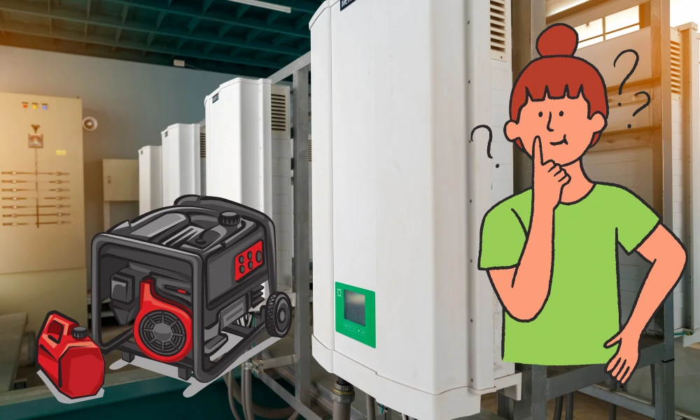 factors considering when adding an external inverter to a generator