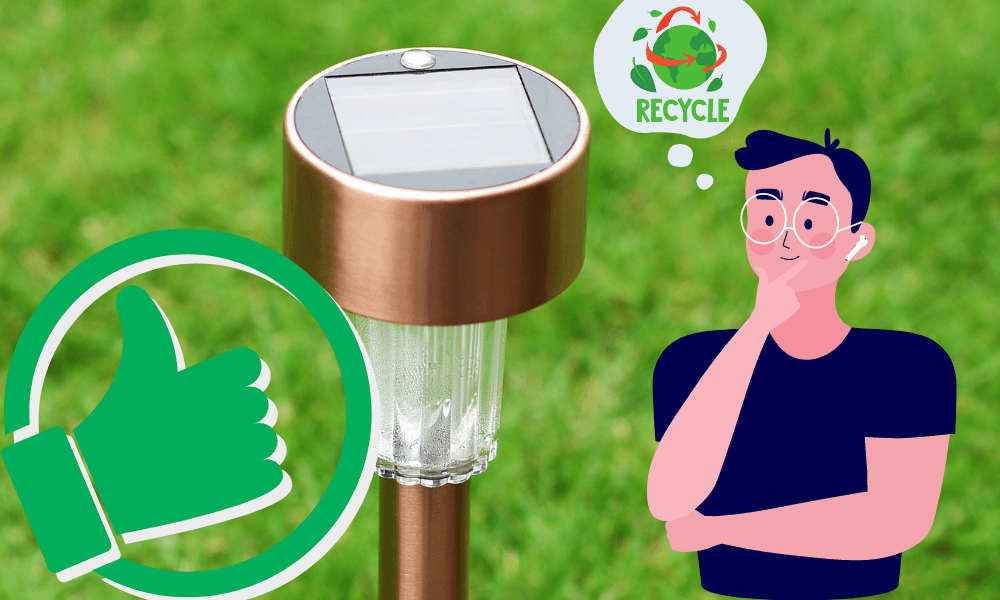 Are solar lights recyclable ?