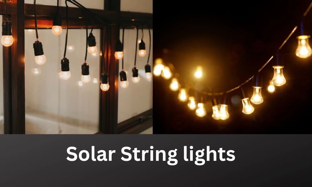 Solar string lights