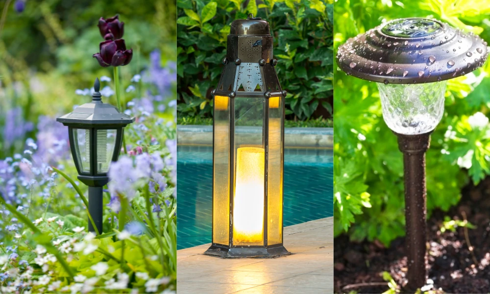 Different types of solar lights